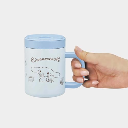 Skater Inner Cup Thermal/Cold Stainless Steel Mug 330ml with Lid Vacuum Insulated Double Structure Sanrio Cinnamoroll STMG4NI-A
