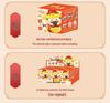 God of Wealth Resin Cartoon Figure: Cute Immortal Ornament Blind Box Gift.
