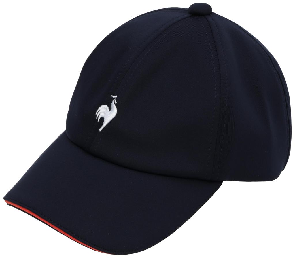 Le Coq Sportif French Tail Cap with Cosmetic Care Tape for Ponytail Perfect for and Outdoor Sports Women's Styles, Tennis, Walking, (NV(QTCXJC20) F)