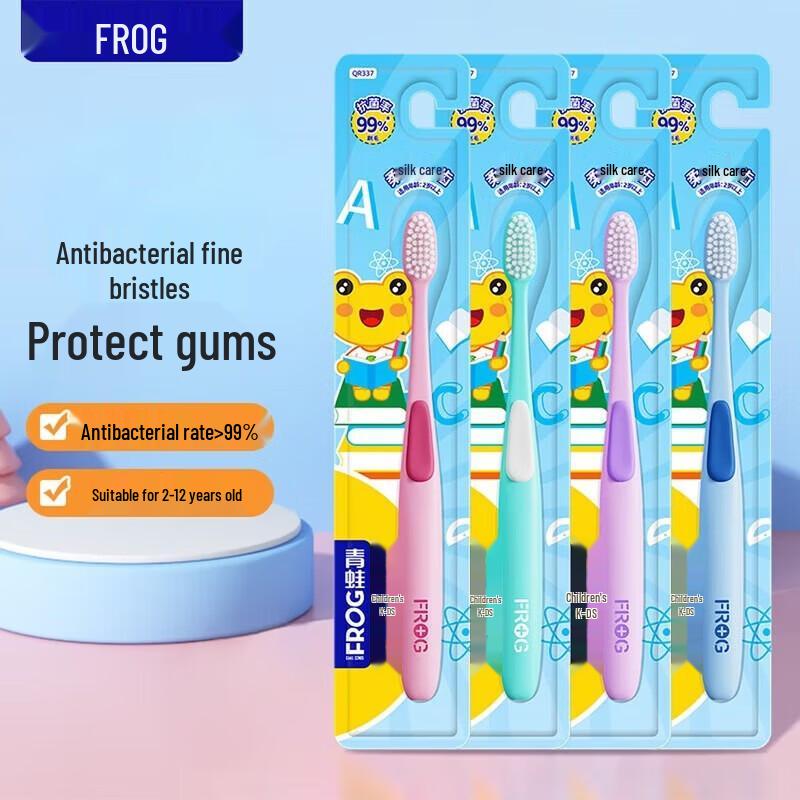 Frog Kids Gentle Gum Care Toothbrush 12-Pack
