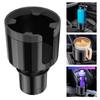 Car Cup Holder Expander Large Bottles Up To 4.1 Inches Wide with Non-slip Insert Cup Holder Extender Adapter
