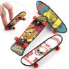 12/24/36 Pcs Mini Skateboard Toys Plastic Creative Fingertip Skateboard for Kid Birthday Party Favors Desktop Game Toys Gift Filler