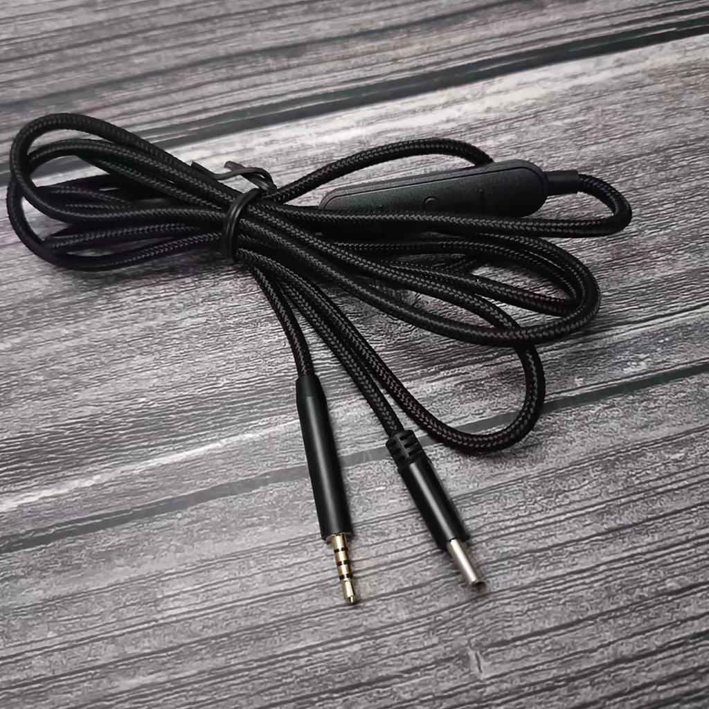 Reliable USB C Cable for QC25/QC35/QC35II/QC45/NC700/Y40/Y45/Y50 Headset Type C To 2.5mm Cord with Inline Mic Wire