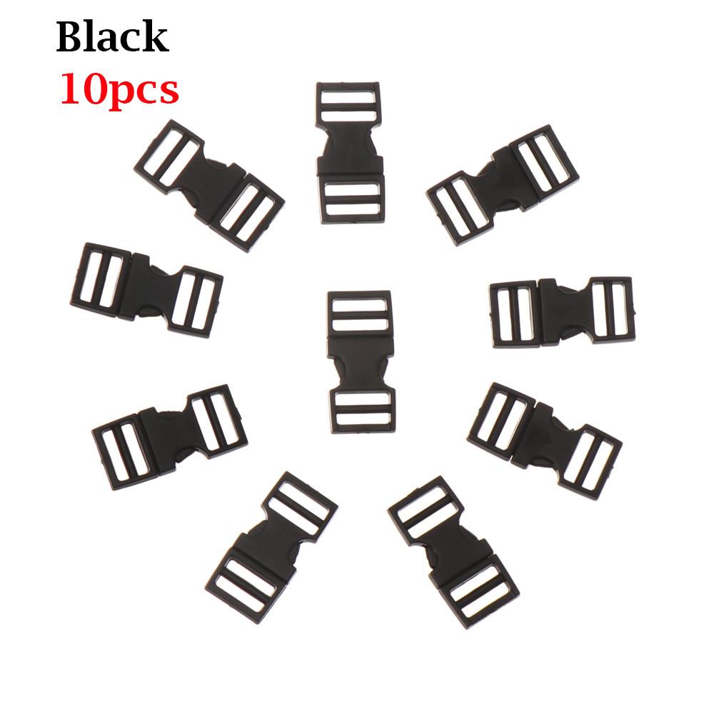 10/20pcs 6mm Plastic Mini Buckle DIY Doll Bags Buckle Handmade Backpack Button Bracelet Dog Collar Strap Buckle Webbing Supplies