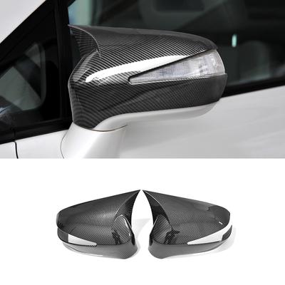 For Honda Civic FD2 8th 2006-2011 Car Carbon Fiber Pattern with Horn Rearview Mirror Trim cover,Exterior 2007 2008 2009