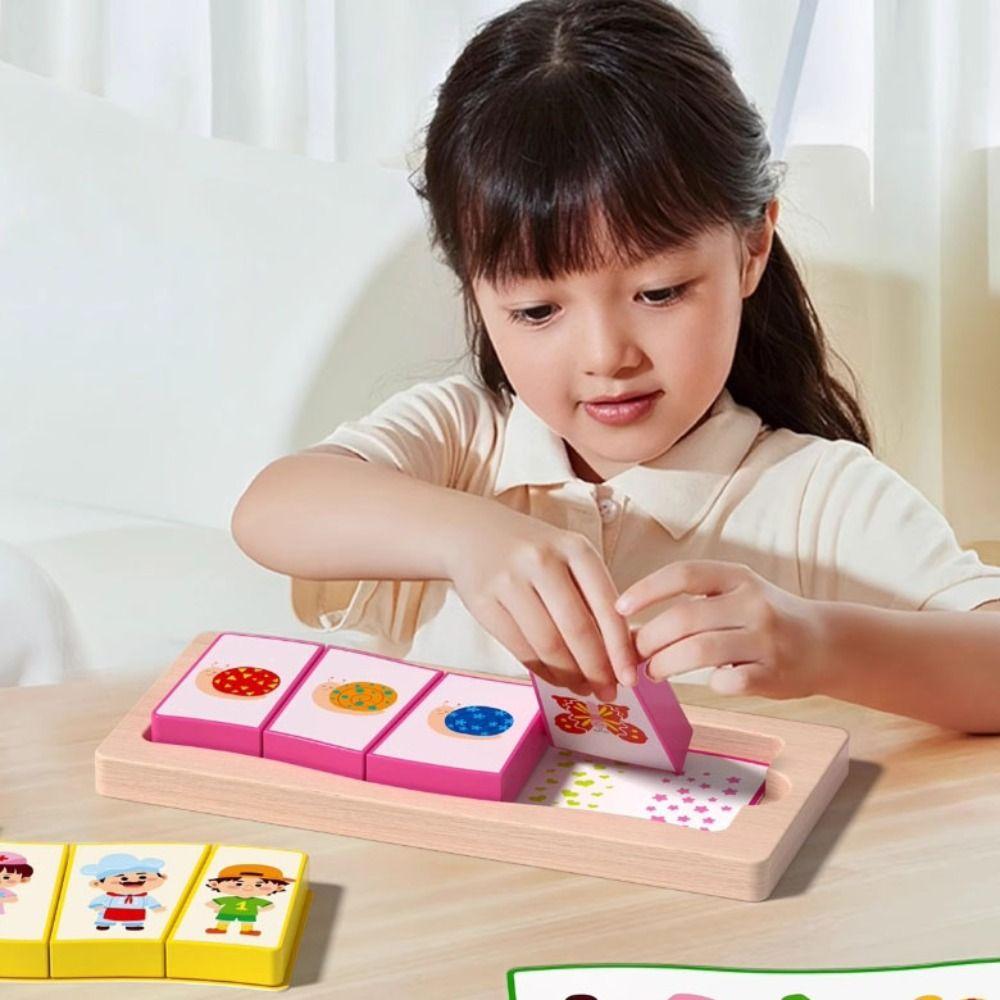 Puzzle Board Shape Matching Board Game Montessori Animal Jigsaw Toys  Thinking Training