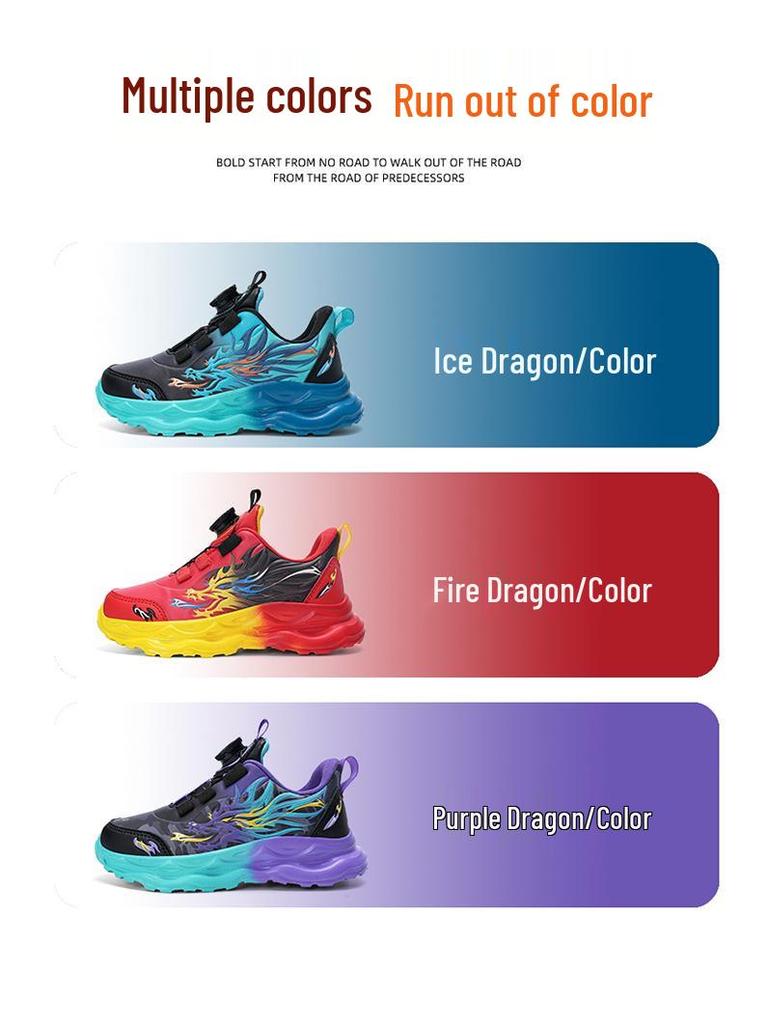 Boys' 2024 Winter Cotton Velvet Sports Shoes - Double Warmth