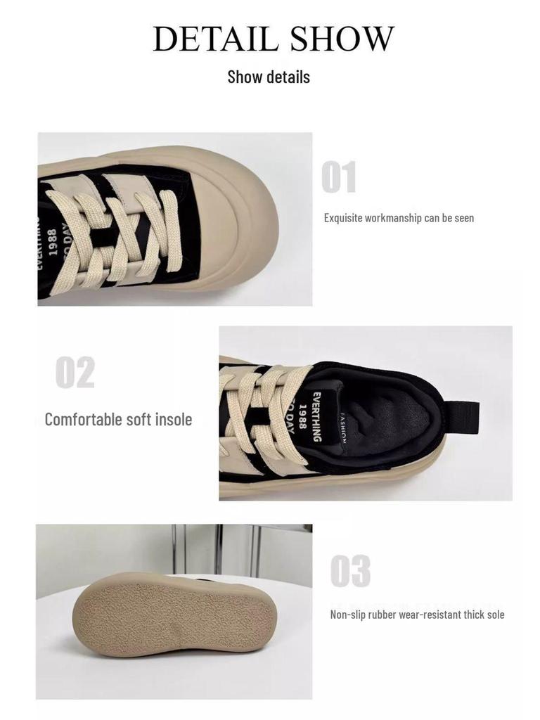 Women's Autumn/Winter Thick Sole Velvet Sneakers - Cute and Casual