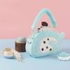 Borsa a tracolla in peluche Lolita carina Borsa a tracolla morbida e dolce con animale imbottito Borsa a mano versatile Kawaii per ragazze
