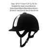 Durable Equestrian Helmet Short Brim ABS Made Sweat-absorbing Sun-shading Horse Riding Protective