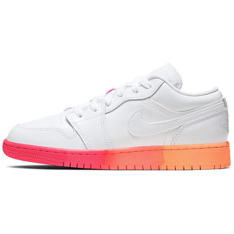 New Jordan 1 Low GS Sunset Sole 554723-100