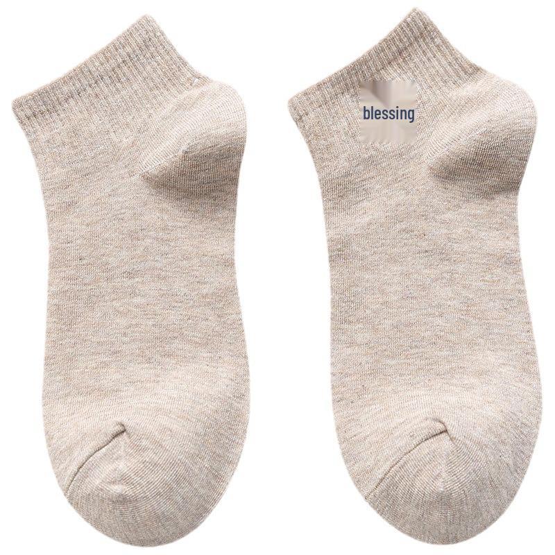 Women's Cute Cartoon Embroidered Mid-Calf Socks - Short, Thin Cotton, Korean & Japanese Style for Spring/Autumn