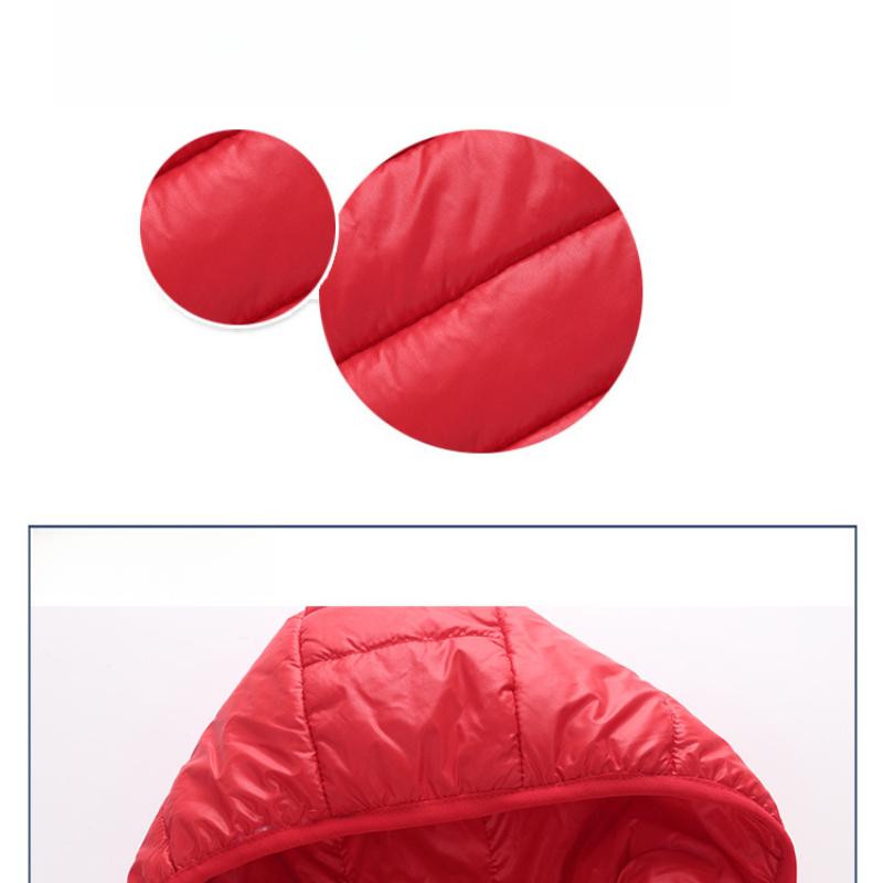 Kinder Winter Kapuzen Baumwolljacke Daunen Baumwolle Seide Baumwolle Mantel Warme Winterbekleidung Koreanischer Stil Einfarbig