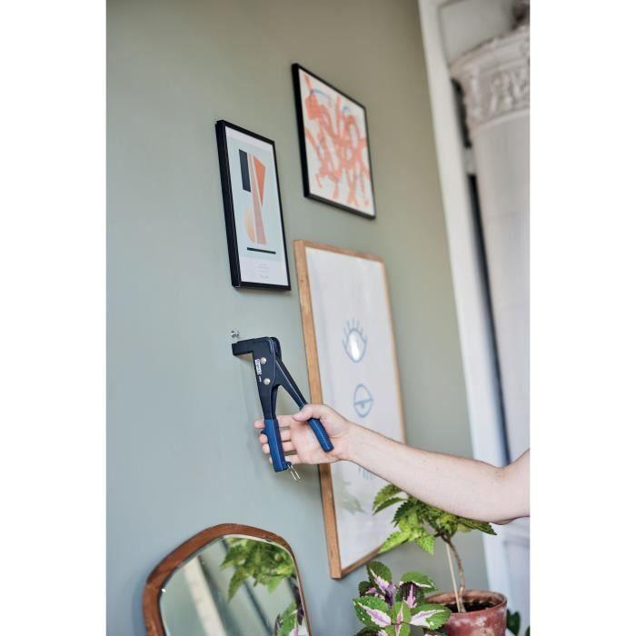 Chevilles À Expansion - RAPID - Métal Pour Cloison Plâtre 3-20mm - Lot 50 - Charge Max 25 Kg - (5001562)