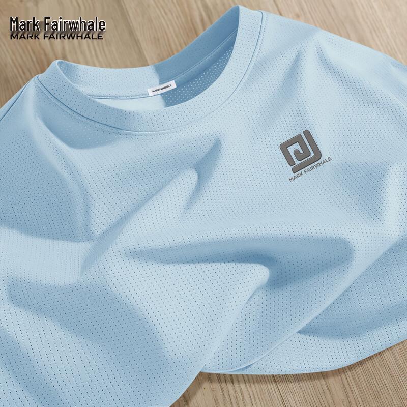 Mark Fairwhale Men's Quick-Dry Ice Silk Running T-Shirt