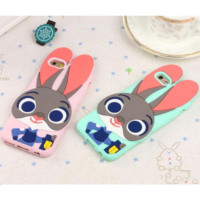 For Iphone 5 5s 6 6plus Zootopia Judy Hopps Nick Wilde Silicone Phone Case With Durable Design For Kids And Teens