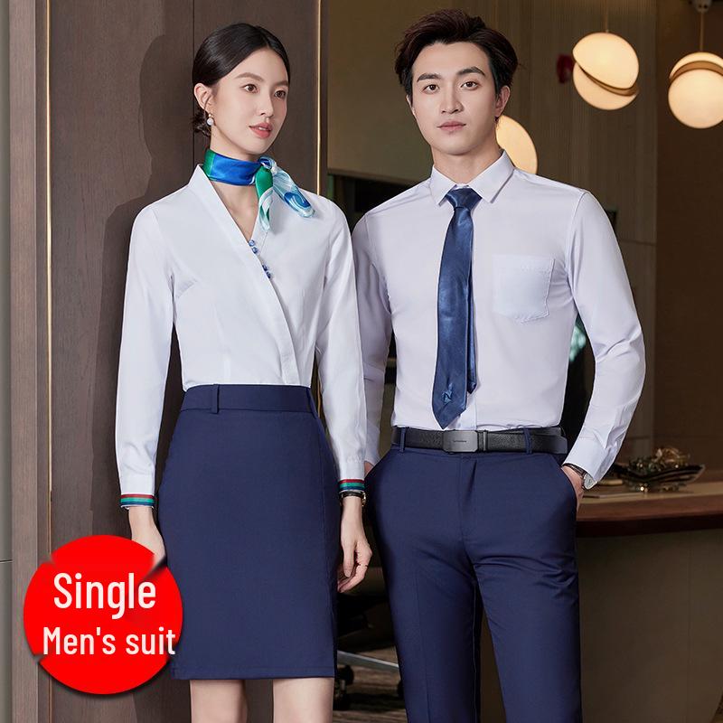 Elegant Unisex Professional Workwear Set for Hotel & Catering Staff 4XL
