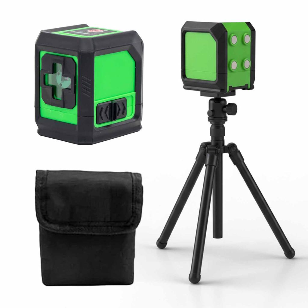 2 Lines Laser Level Self Levelling Green Beams Laser Horizontal Vertical Cross Line Mini Laser Level Equipment Construction Tool