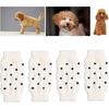 Zerodis 4pcs Dog Elbow Protector, Elastic Pet Leg Hock Protectors Warm Dog Hock Covers Pet Leg Sleeves Knitted Pet Leg Warmers Leg Support Wrap