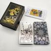 New Plastic Rider Waite Tarot Hot Stamping Gold Foil Tarot Exquisite Board Game Divination Cards For Collection
