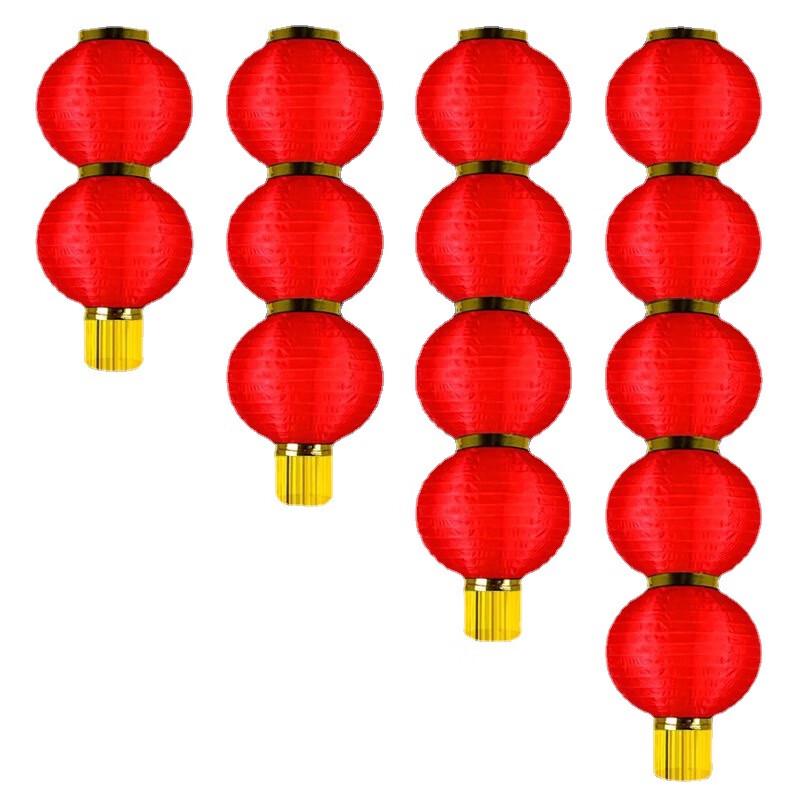 Outdoor Foldable Red String Lanterns