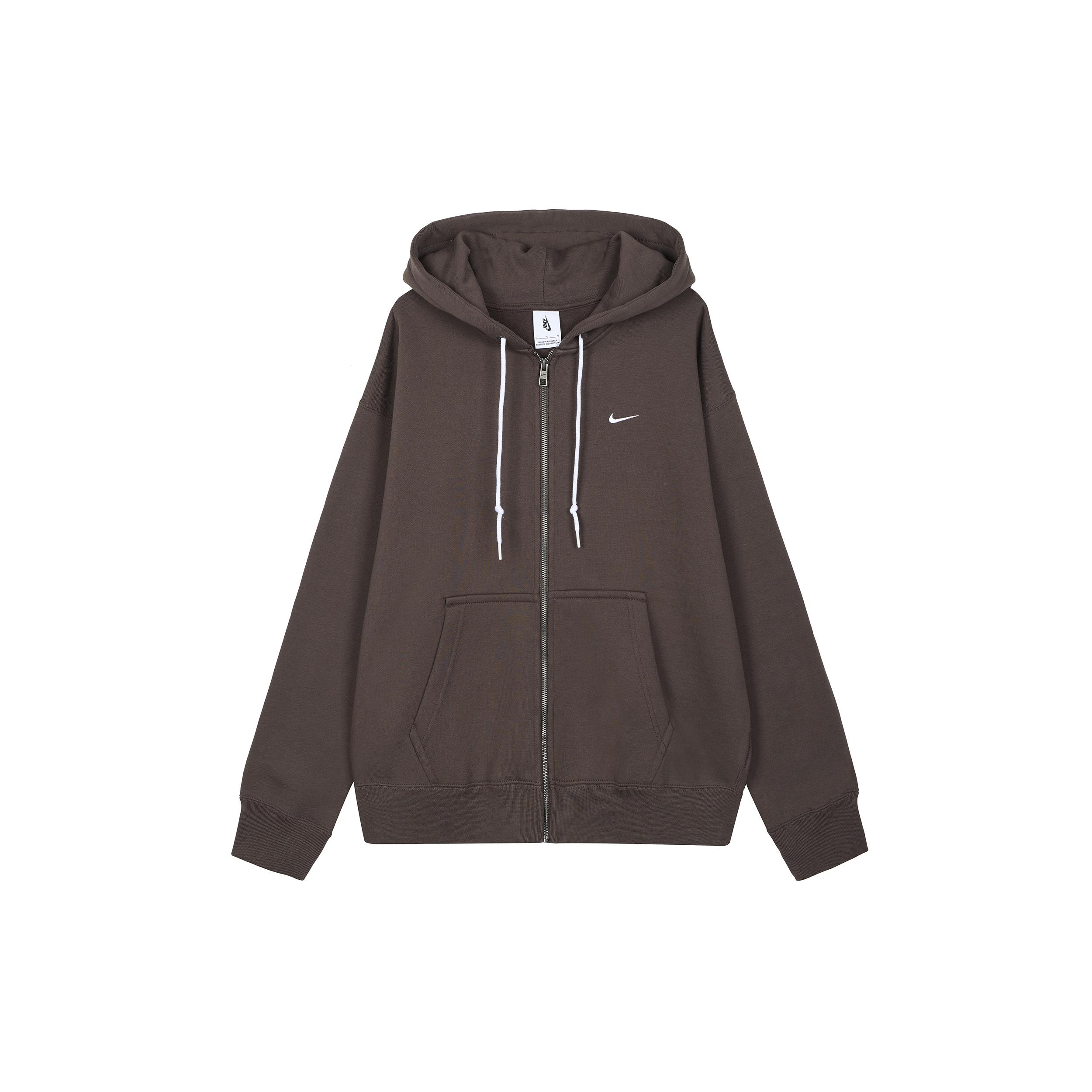 Nike Solo Swoosh Hoodie  Brown  Men s DR0404-237 M