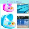 Colorful Pvc Baby Swim Float For Children With Protective Canopy And Comfort Design