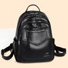 Stylish PU Leather Backpack for Women – Fashionable and Durable Everyday Bag with Multiple Pockets and Adjustable Straps