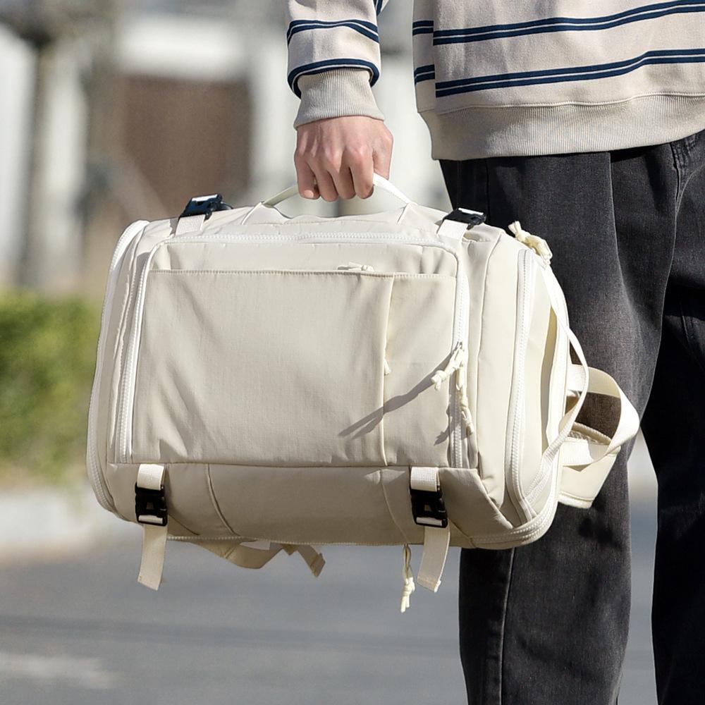 Men and Women Backpacks for Business Travel Bags with Shoe Compartment Expansion Design Fitness Bag