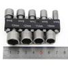 9/14Pcs Hex Socket Nut Driver Set Screwdriver Bits Tool Set 5mm to 12mm Socket Wrench for Mechanics and DIY