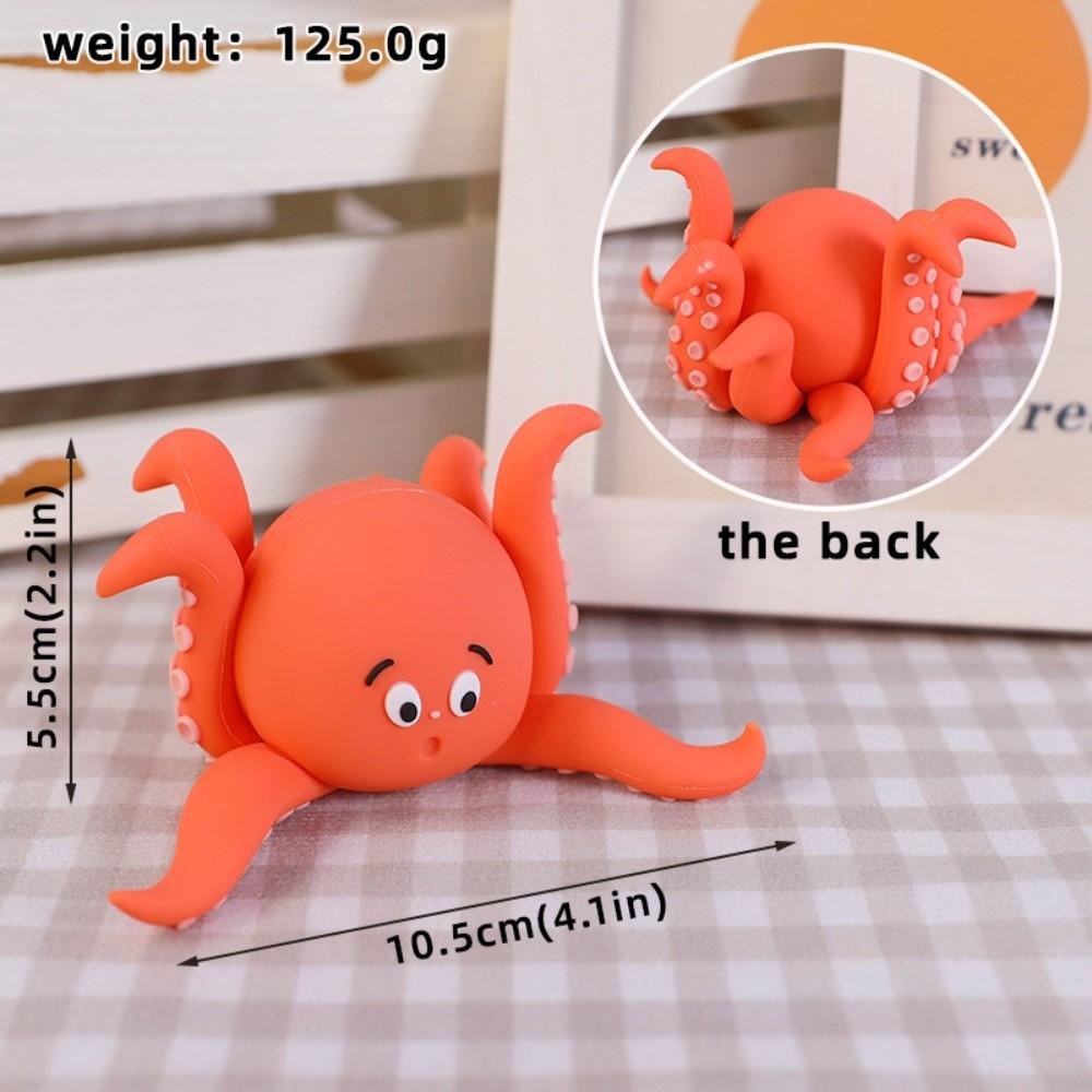 Creative PVC Cake Topper Fish Whales Ocean Theme Cake Decorating Sea Animal Octopus Shower Kid Gift
