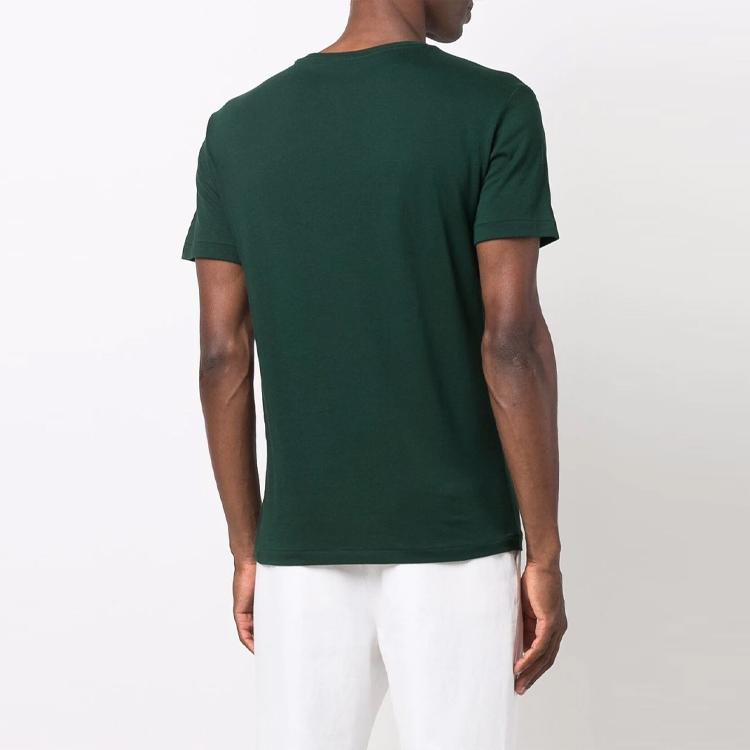 Polo Ralph Lauren Logo Crew Neck Short Sleeve T-Shirt Men Tops Green 710671438-191