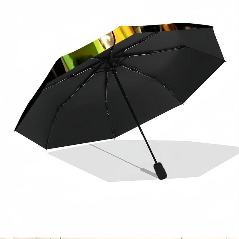 Fast & Furious Print Automatic Open Close Umbrella, Portable Foldable Umbrella, for Outdoor Commute Camping Trip, Ideal Birthday Gift