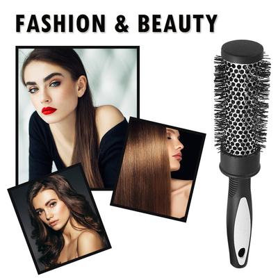 Haar Roll Nylon Kamm Runde Bürste Friseursalon Werkzeug Haar Styling Zylinder Lockig Leichtes Einfach Tragen Haar Teil