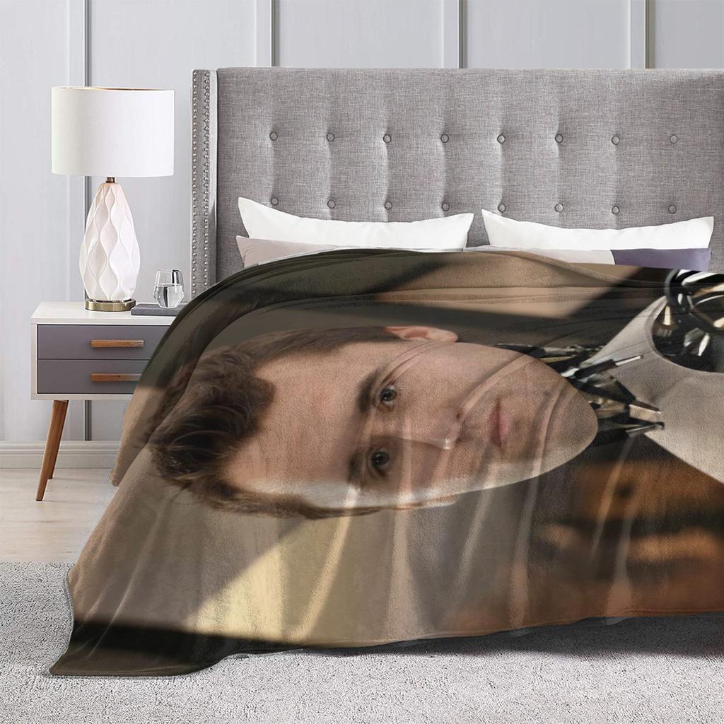 Charlie Kirk Funny Meme Blankets Ultra-Soft Flannel Healing Present Throw Blanket Plush Thin Quilt