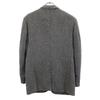 Aquascutum Made In Japan Herringbone Pattern Tailored Jacket 96A6 Gray Men's Used