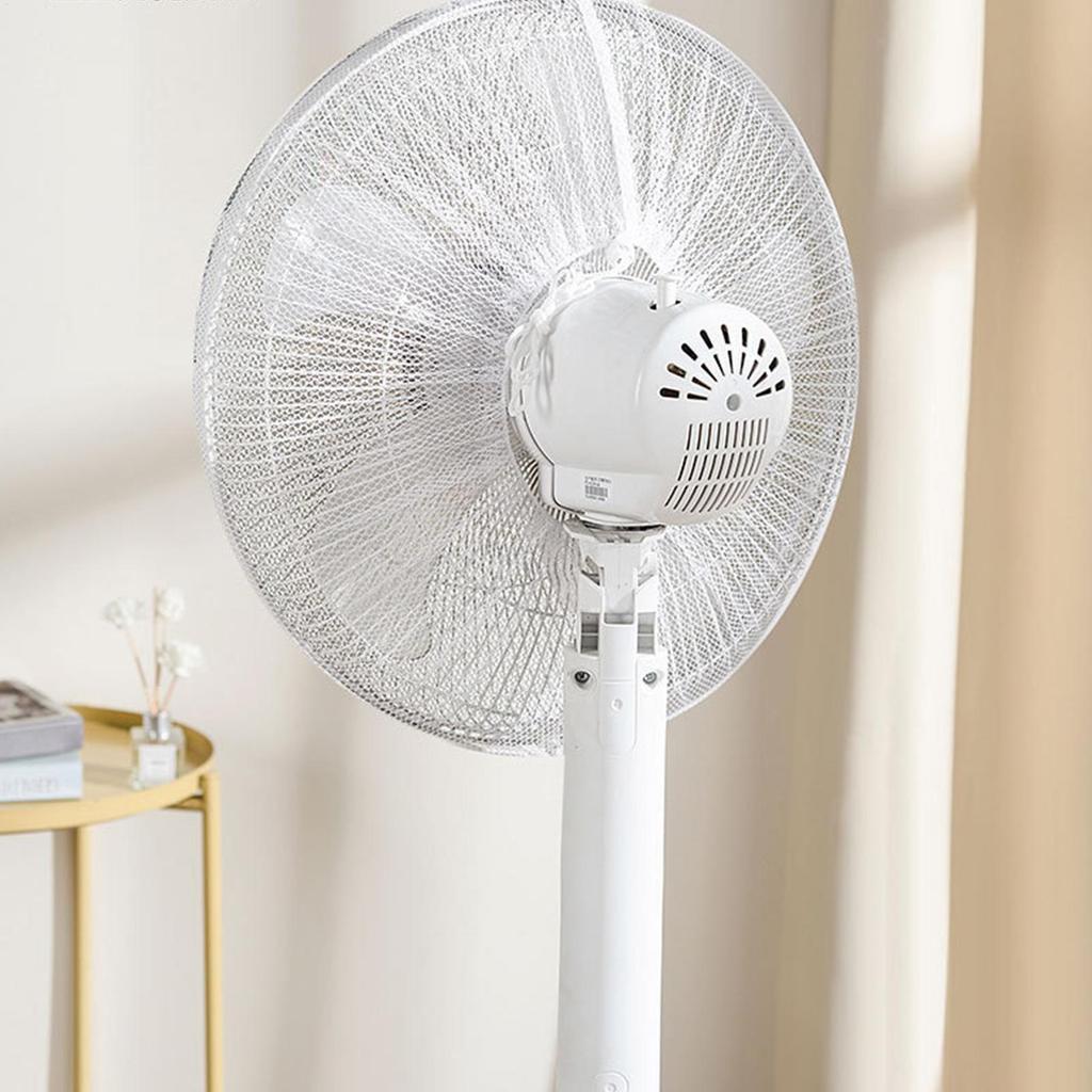 Cartoon Dustproof Fan Mesh Protection Cover for Floor Fan Kid Finger Safety Protection Net Universal Electric Fan Guard