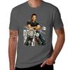 Mark Wahlberg 90er Jahre T-Shirt Lässig Leicht Sommer Kurzarm Oberteil T-Shirt