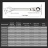 Automatic Fast And Labor-Saving Dual-Use Open-Ended Universal 72-Tooth Ratchet Wrench Movable Head Open Plummer