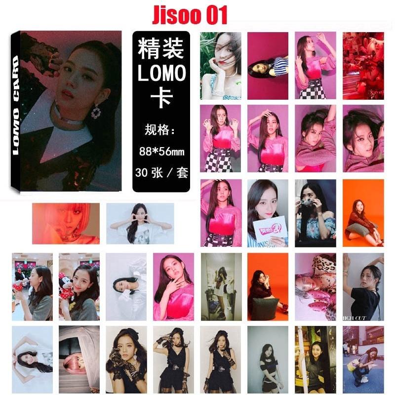 BEREIT AUF LAGER// 30 Stück/Box BLACKPINK Kpop Lomo-Kartenalbum "SQUARE UP" "Kill This Love" Jennie Jisoo