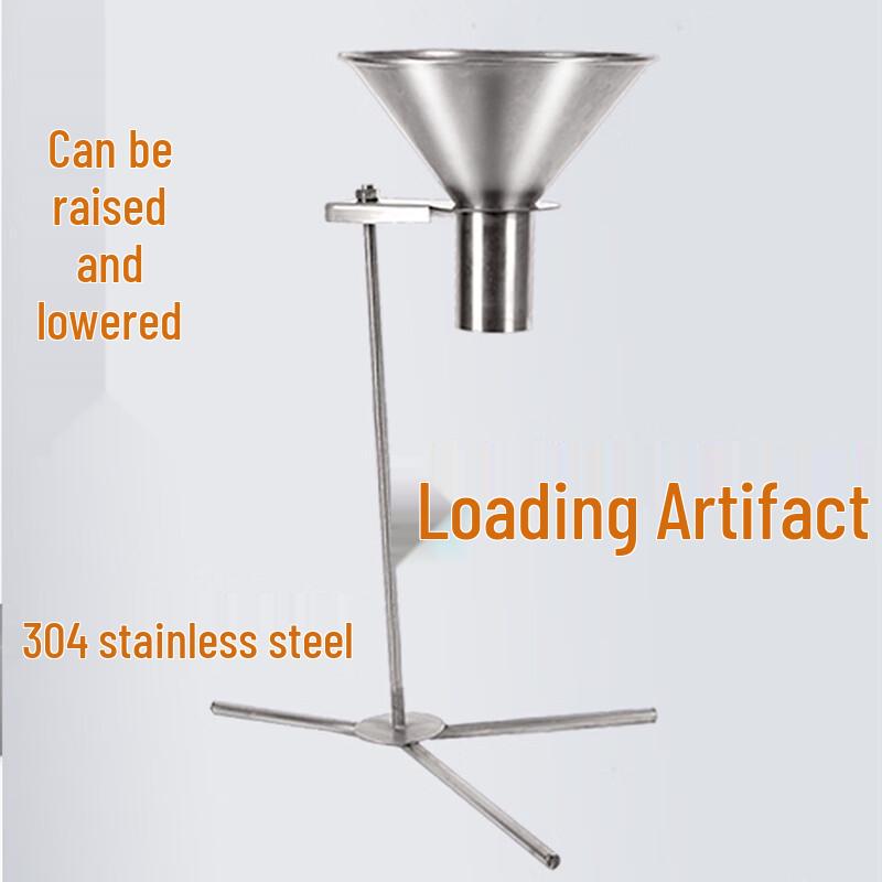 Anti-Oil Bagging Funnel with Bracket