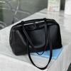2025 New RO * W Niche Design Minimalist First Layer Sheepskin Single Shoulder Underarm Bowling Bag Premium Commuter Bag