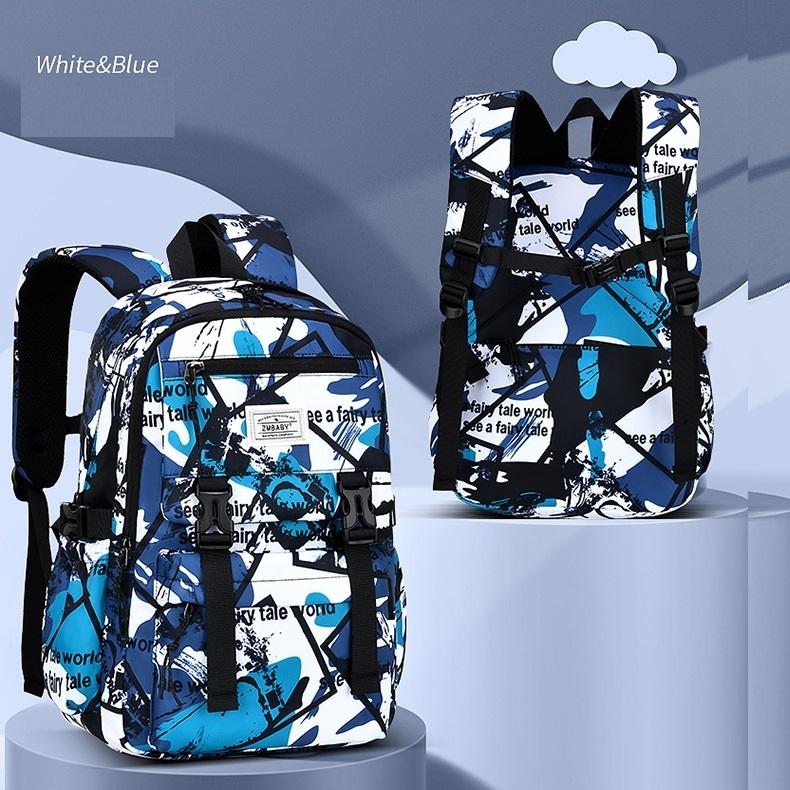 Primary School Camouflage School Bag Children's Light Casual Backpack BLBL5236
