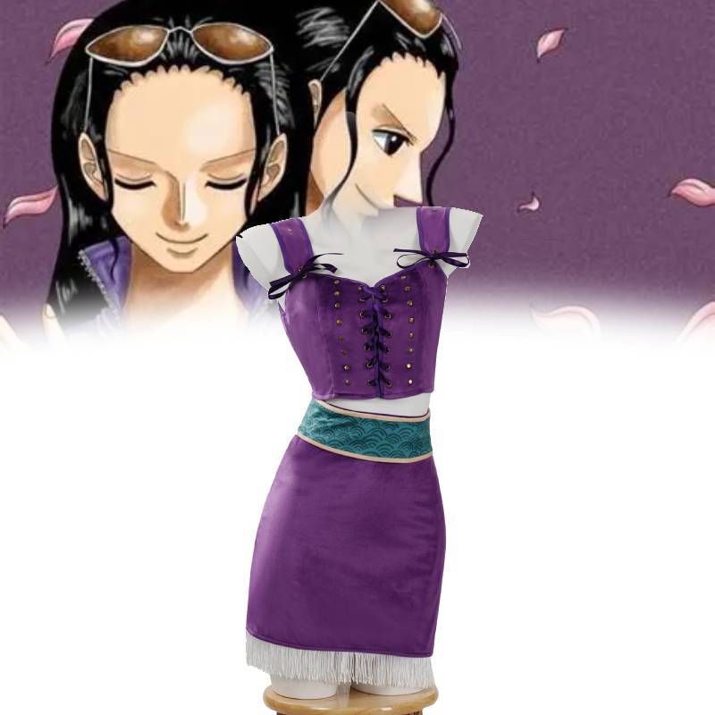 One Piece Cosplay Kostüm Nicole Robin Loungewear Für Anime Rollenspiel