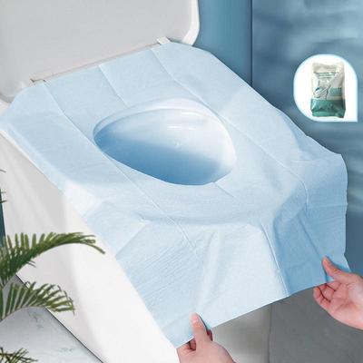Disposable Toilet Seat Cover 10Pcs Waterproof Safety Toilet Seat Pad Portable Cover Mat For Travel Camping Bathroom Accessiories