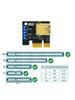 Newest 009 PLUS USB 3.0 Cable PCI-E  Card 009S PCI for press 1X to 16X tender Adapter Card  6 Pin GPU for B