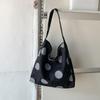 Original Arc Polka Dot Bag Casual Trend Commuter New Shoulder Bag Women Cotton Large Capacity Tote Bag Women
