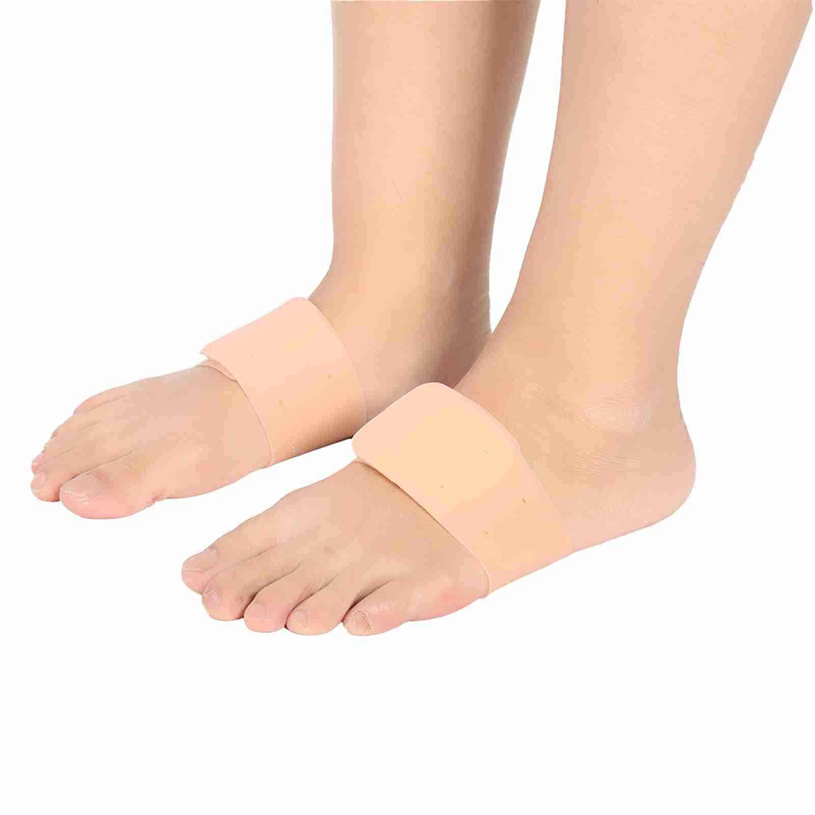 

Силиконовые подушечки для поддержки свода стопы, стельки для обуви, накладки, телесного цвета