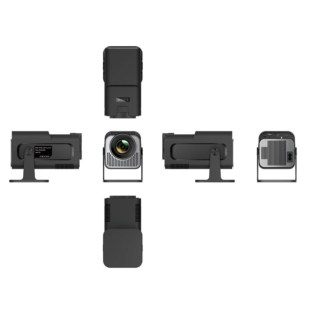 Proiector Smart Portabil 4K Ultra HD HY320MINI cu PTZ pentru Utilizare Acasă și Mobilă