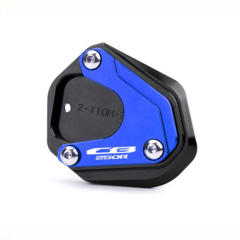 FOR CB250R CB250R 2018-2025 Motorcycle CNC Kickstand Foot Side Stand Extension Pad Support Plate